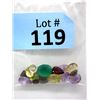 Image 1 : 27 CTW Loose Assorted Genuine Gemstones