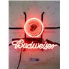 Image 1 : New Electric Neon "Budweiser" Sign - 10 x 14"