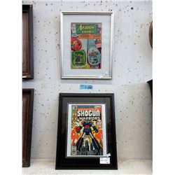 2 Collectable Pressure Framed Comics