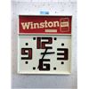 Image 1 : Vintage Winston Cigarette Wall Clock - 20 x 14"