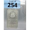 Image 1 : 1 Oz. "Don't Tread on Me" .999 Silver Bar