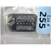 Image 1 : 1 Oz. Ohio Precious Metals .999+ Silver Bar
