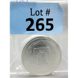 1 Oz A-Mark Liberty Silver .999 Art Round