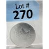 Image 1 : 1 Oz Canada .9999 Silver Maple Leaf Coin