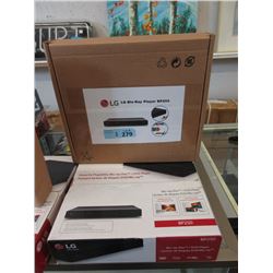 2 New LG BP 250 Blu-ray Disc/DVD Players