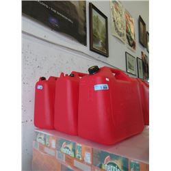 3 New 35 Liter Jerry Cans