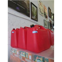 3 New 35 Liter Jerry Cans