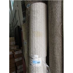 6 Foot x 8 Foot Beige Area Carpet - Store Return