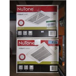 2 NuTone Ventilation Fans