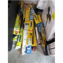 Approximately 20 Assorted Windshield Wipers