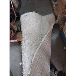 8' x 10' Ivory Shag Carpet - Store Return