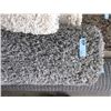 Image 1 : 5' x 7' Grey Shag Carpet - Store Return