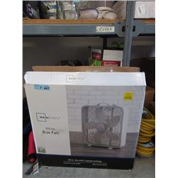 5 Assorted Electric Fans