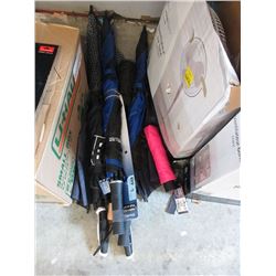 6 Assorted Umbrellas - Some Large