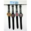 Image 1 : 4 New "Diamond King" Heart Shaped Watches