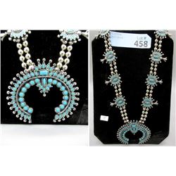 Well Made Squash Blossom Style Necklace