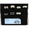 Image 1 : 7 New Unisex Titanium Band Rings