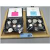 Image 1 : Two Uncirculated Canadian Mint Coin Sets