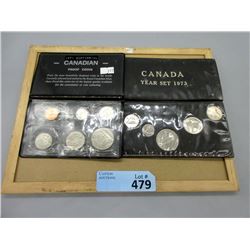 Two Uncirculated Canadian Mint Coin Sets