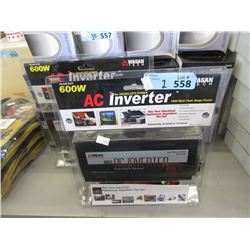 2 New 600 W AC Inverters