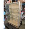 Image 1 : Glass Display Cabinet - No Key