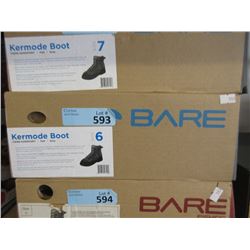 New Bare Kermode Grey Felt Boot - Size 6