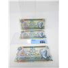 Image 1 : Three 1979 Canadian $5 Bills - Near Mint