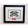 Image 1 : Richard Shorty Framed Print - Copper Tree Frog