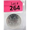 Image 1 : 1 Oz 2012 Canada .9999 Silver Maple Leaf Coin