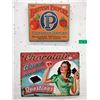 Image 2 : 6 Advertising Tin Signs - Largest is 12 x 16"