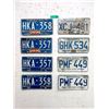 Image 1 : 8 BC License Plates