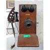 Image 1 : Vintage Northern Electric Oak Wall Phone