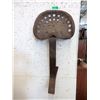 Image 1 : Vintage Metal Tractor Seat with Tongue