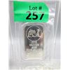 Image 1 : 1 Oz Silver Towne Mint .999 Silver Bar