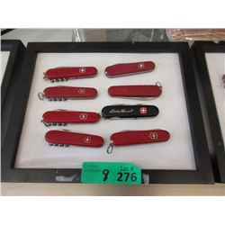 8 Swiss Army Knives