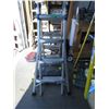 Image 1 : Werner Aluminum 3 Way Ladder - extends to 17 ft