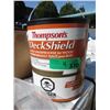 Image 1 : Four 1 Gallon Pails of Thompson's Deck Shield