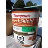 Image 1 : Four 1 Gallon Pails of Thompson's Deck Shield