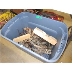 Tote of Assorted Vintage Wood Planes