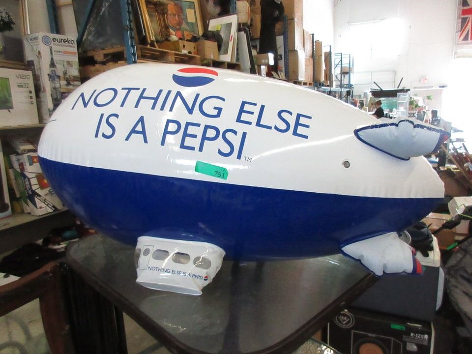 Inflatable Pepsi Zeppelin