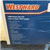 Image 4 : BRAND NEW WESTWARD DOUBLE HALOGEN 6 FOOT TELESCOPIC PORTABLE WORK LIGHT RETAIL $161 INCLUDES 2X500W 
