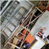 Image 1 : 8FT WOOD A-FRAME LADDER