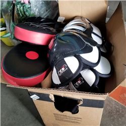 BOX OF SPORTS GEAR