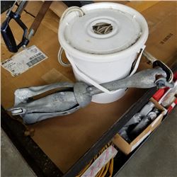 ANCHOR AND 100FT NYLON ANCHOR LINE