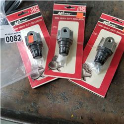 3 MINI HEAVY DUTY REGULATORS