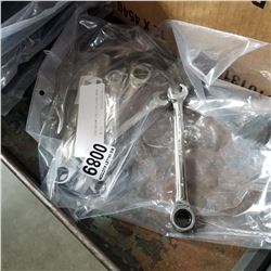 5 NEW RATCHETING WRENCHES