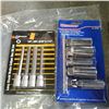 Image 2 : ELECTRONIC FUEL INJECTION TEST LIGHT, 5 PIECE SPARK PLUG SOCKET SET, AND BRAKE