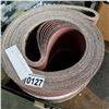 Image 2 : TWO 132 X 4 INCH SANDING BELTS 60 GRIT
