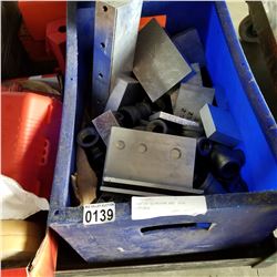 TRAY OF ALUMINUM AND IRON FITTINGS