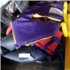 Image 1 : TOTE OF SURVIVAL SUIT, BELLY BOAT, AND LIFE JACKETS